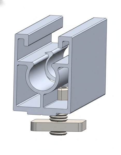 EL05 height adapter 33 mm