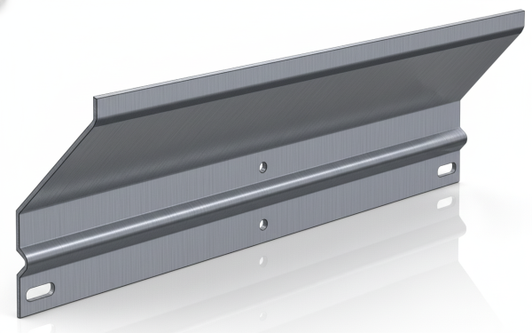 S10WD-2300 wind deflector 10°, 2'300 mm