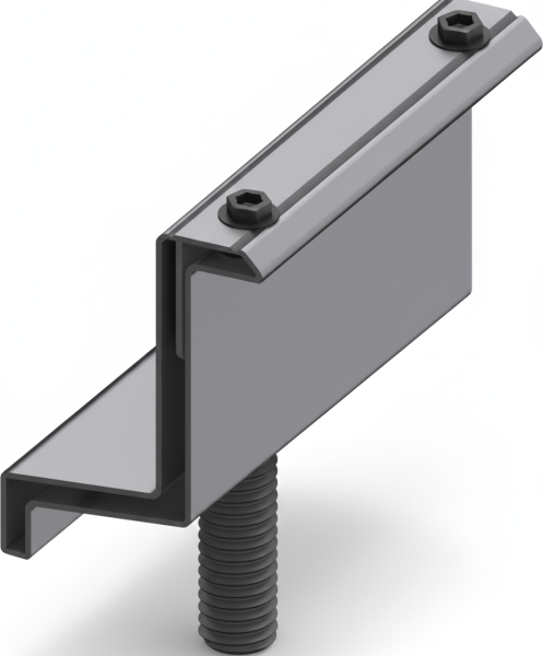 CLEG10-50 end clamp ground mount 50 mm