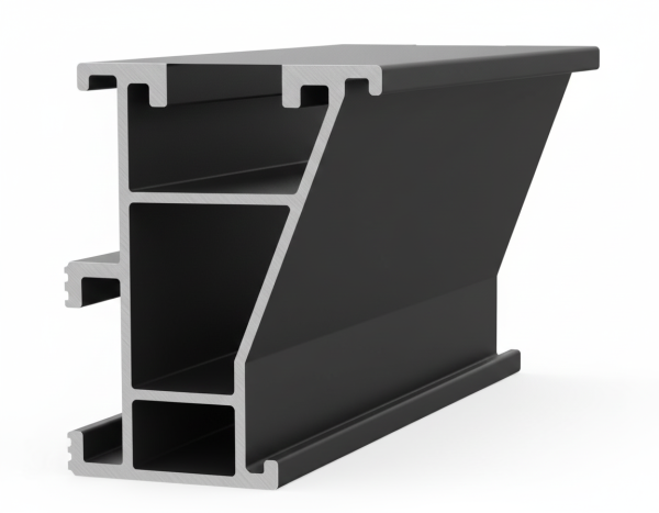 X40B-5500 mounting rail 5500 mm (black)