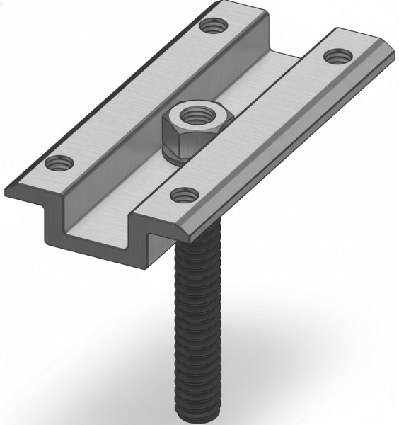 CLMG10 middle clamp ground mount 30 - 50 mm