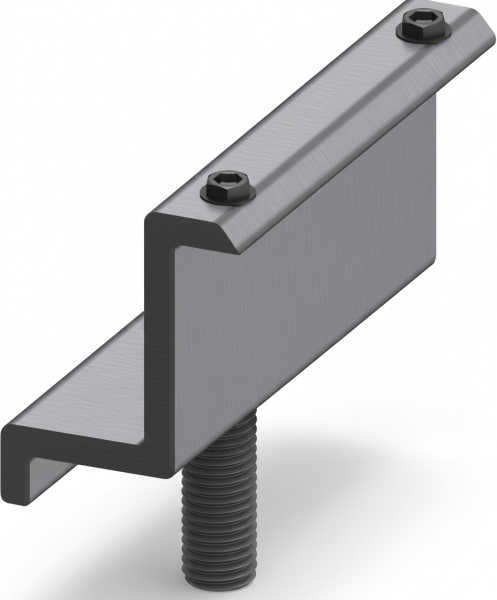 CLEG10-42 end clamp ground mount 42 mm