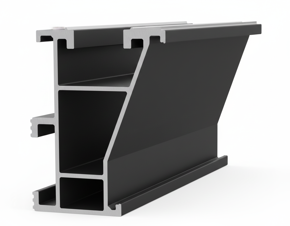 X50B-3300 mounting rail 3300 mm (black)