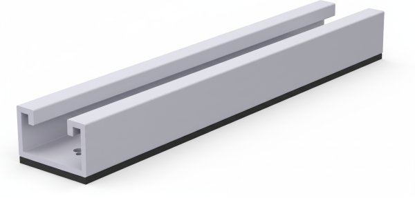 TS15 trapezoidal-sheet short rail 150 mm