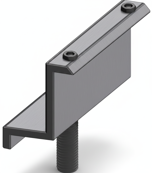 CLEG10-45 end clamp ground mount 45 mm