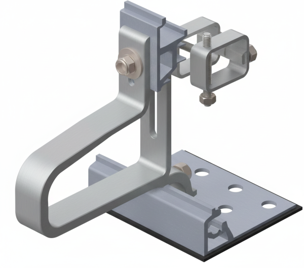 XT25CL roof hook pantile 25 x 10, Click